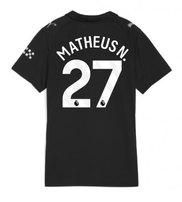 Manchester City Matheus Nunes #27 Bortatröja Dam 2025-26 Kortärmad